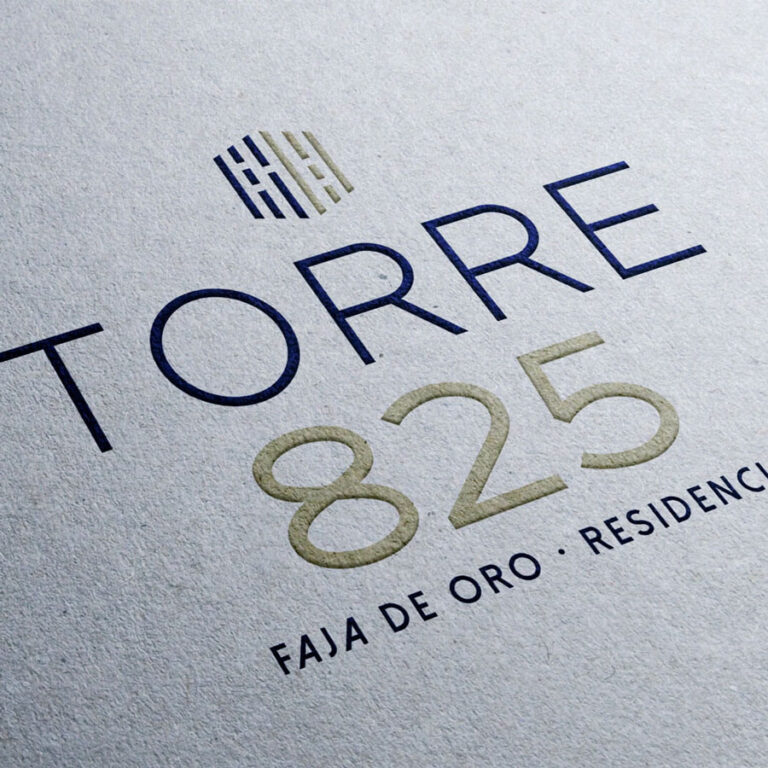 Diseño de Logotipo Departamentos Torre 825 Grupo Velas Tampico
