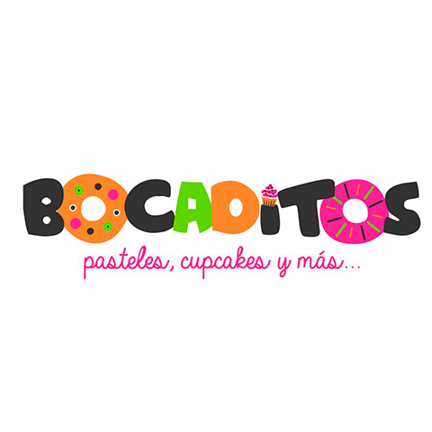 Diseño de Logotipo Repostería y Pasteles Bocaditos