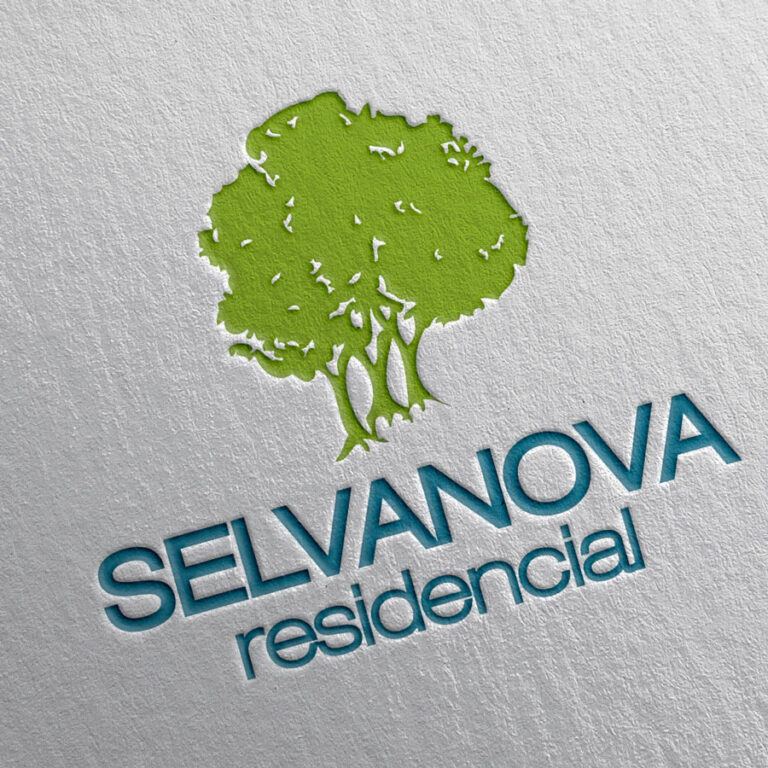 Diseño de logotipo para residencial Selvanova en Playa del Carmen, Quintana Roo