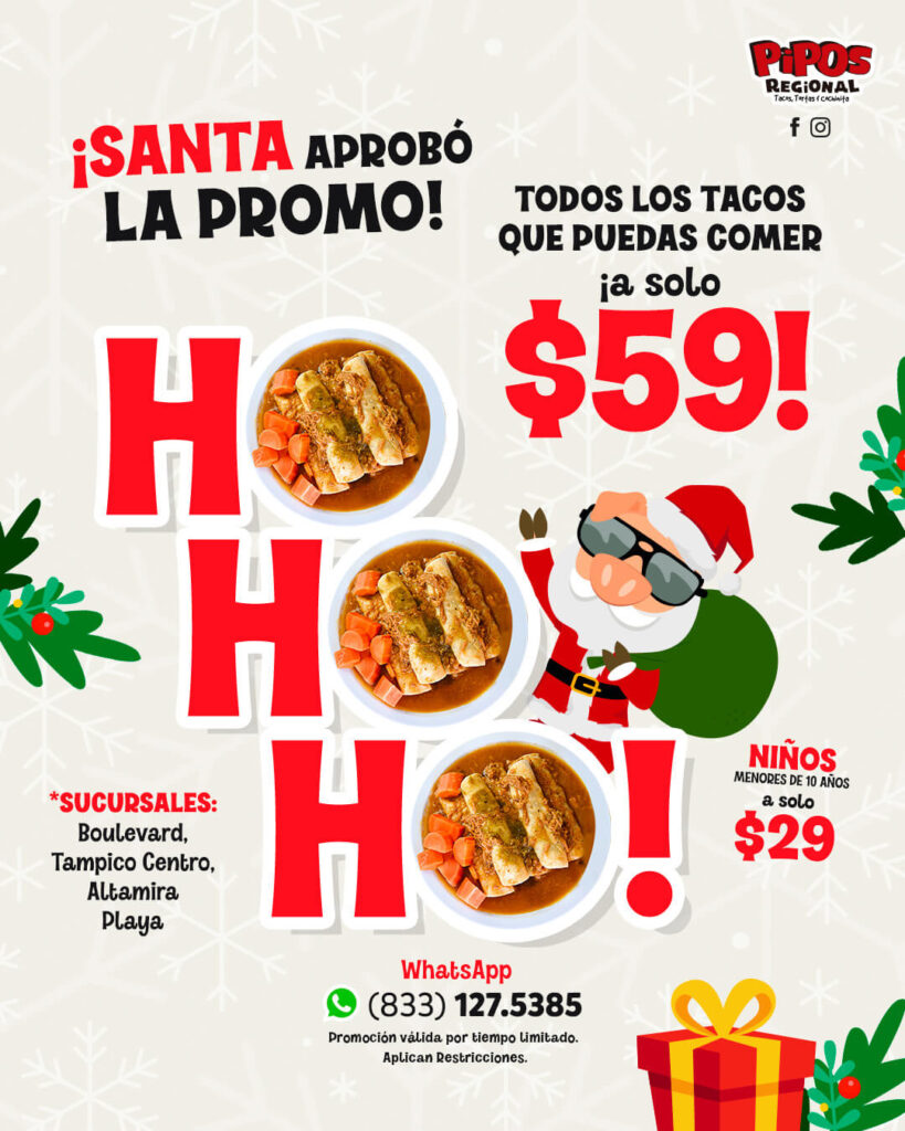 Gestión de redes sociales para restaurante de tacos de cochinita y empresas gastronómicas en Tampico por Lilian Feres Agencia Creativa.