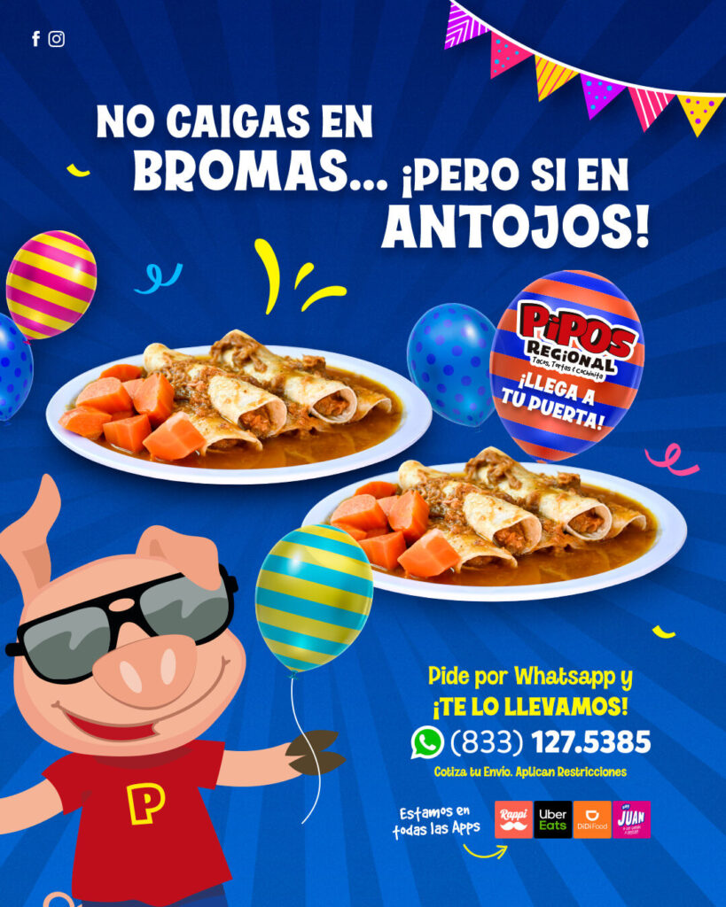 Marketing digital para negocios locales y restaurante de tacos de cochinita en Tampico, Tamaulipas por Lilian Feres Agencia Creativa.