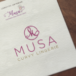 Re-Diseño Logotipo Lencería Musa Curvy Lingerie