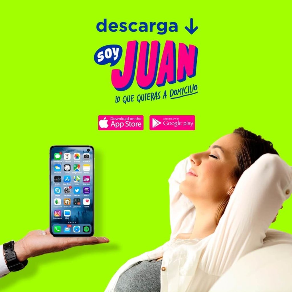 Manejo de Redes Sociales y Diseño de publicidad para redes sociales app soy Juan - Agencia Creativa Lilian Feres
