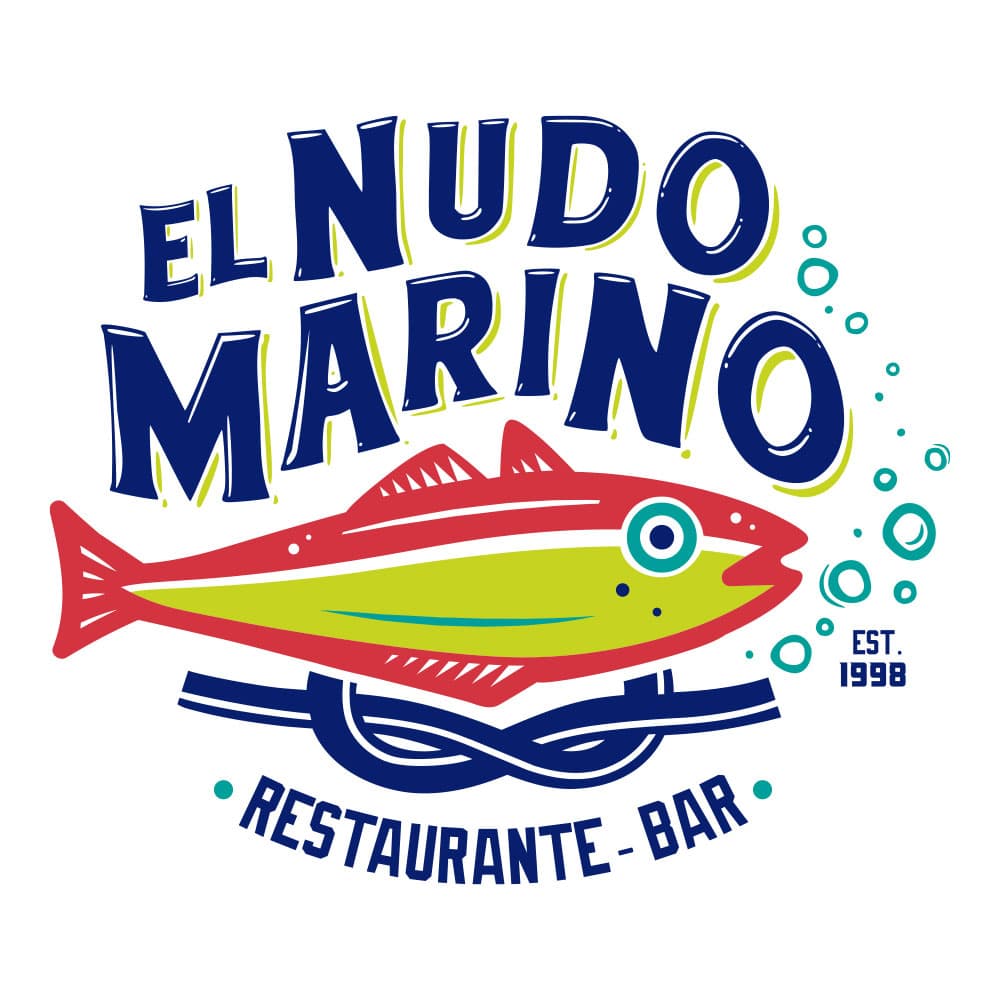 Diseño de Logotipo Manual de Identidad Corporativa Restaurante Bar Altamira Tamaulipas El Nudo Marino, Lilian Feres Agencia Creativa