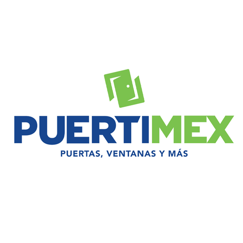 Diseño Logotipo Marca, Producto, Puertas Tampico Mexico Puertimex, Lilian Feres Agencia Creativa