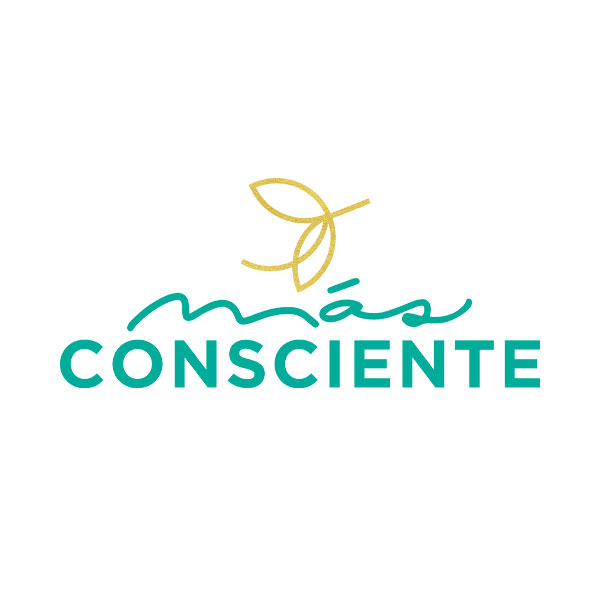 Diseño de logotipo y branding para la psicóloga Dinorah García del Centro Más Consciente en Tampico y Altamira, Tamaulipas, México por Lilián Féres Agencia Creativa