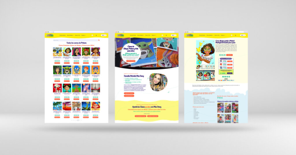 Diseño de Página Web, Tienda Online, e-Learning, México, Cancún, Tampico, Lilián Féres Agencia Creativa