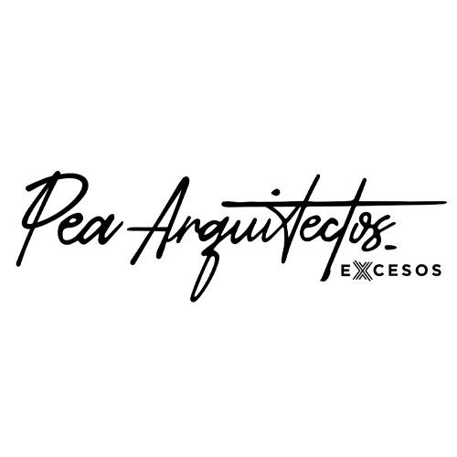 Diseño de logotipo para despacho de arquitectura PEA Arquitectos en Tampico, Tamaulipas, realizado por Lilián Féres Agencia Creativa