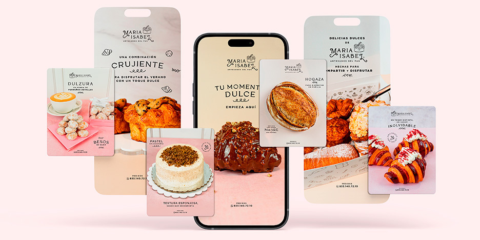 Manejo de redes sociales y estrategias de marketing digital para panadería María Isabel en Tampico por Lilián Féres Agencia de Marketing