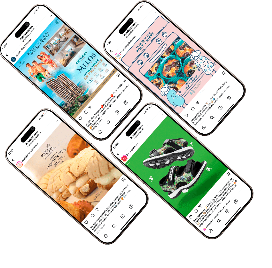 Manejo de redes sociales y estrategias de marketing digital por Lilián Féres Agencia Creativa en Tampico, Monterrey y México