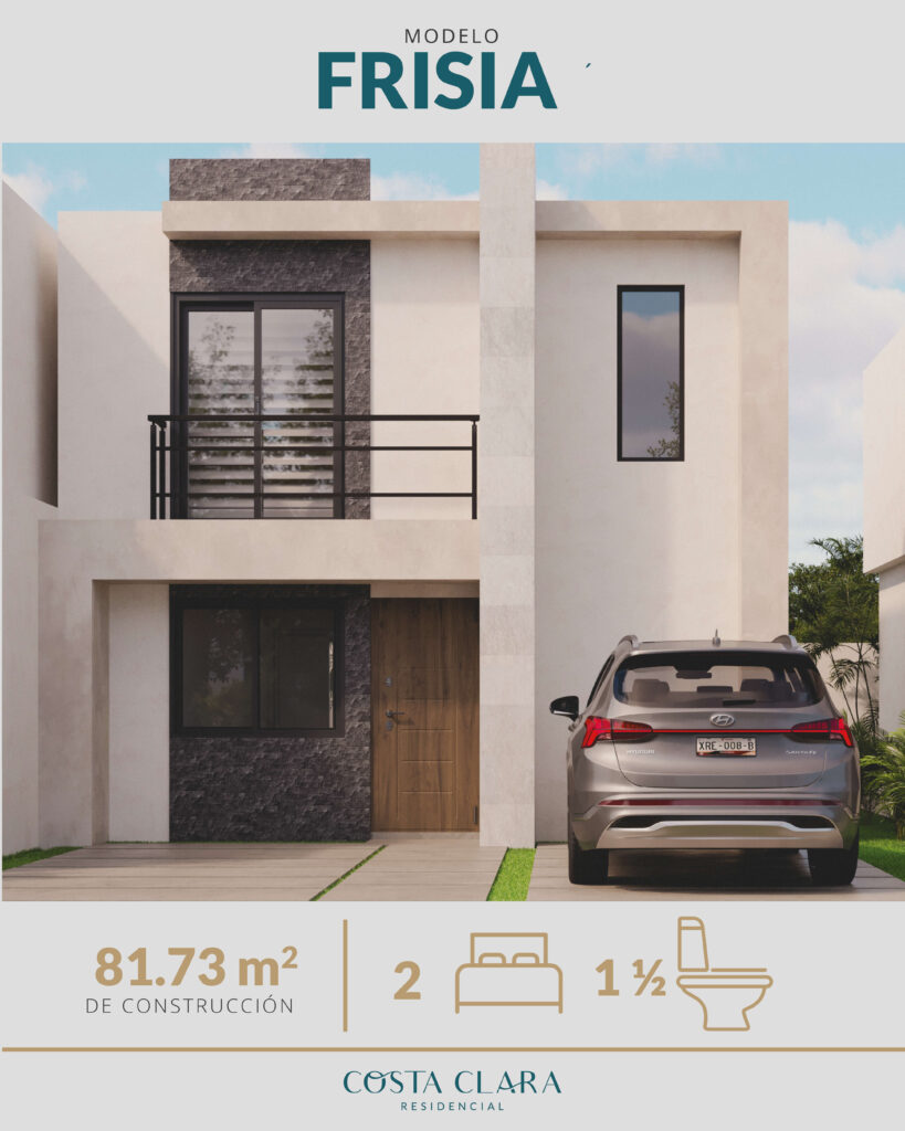 Diseño de campañas publicitarias digitales para Costa Clara Residencial en Cd. Madero, Tamaulipas, realizado por Lilian Feres Agencia Creativa para promoción inmobiliaria y redes sociales.
