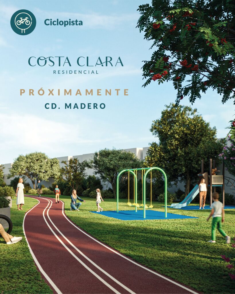 Post para redes sociales de Costa Clara Residencial en Cd. Madero, Tamaulipas, diseñado por Lilian Feres Agencia Creativa para publicidad digital y promoción inmobiliaria.