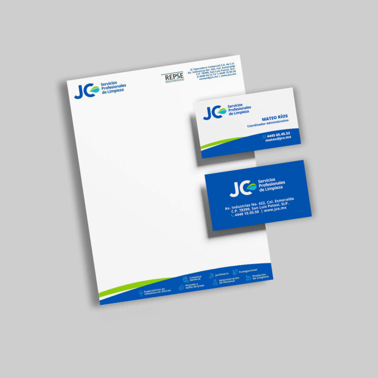 Proyecto de rebranding y aplicaciones de marca para empresa de limpieza profesional en San Luis Potosí por Lilian Feres Agencia Creativa