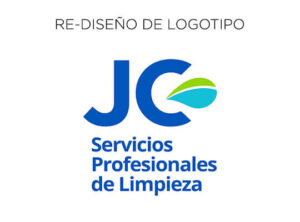 Rediseño de logotipo e identidad visual para JC Servicios Profesionales de Limpieza en San Luis Potosí con diseño de tríptico corporativo profesional