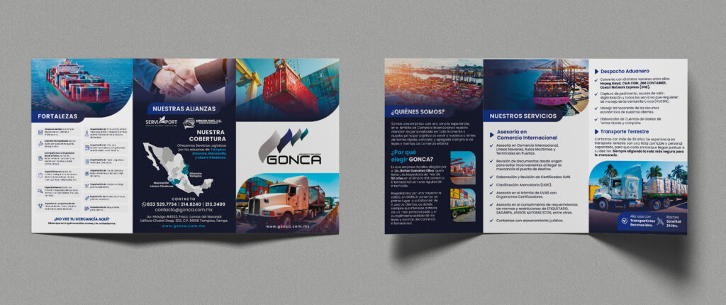 Diseño gráfico para redes sociales de Gonca Asesoría y Servicios en Tampico