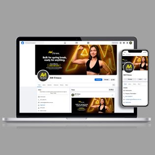 Manejo de Redes Sociales para Gimnasio AM Fitness, creando contenido enfocado en fortalecer su presencia digital y atraer nuevos clientes potenciales para Tampico, Ciudad Madero, Altamira, Ciudad Victoria, Monterrey y Puebla.
