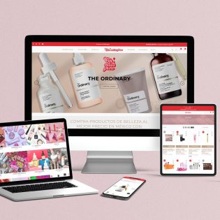 Creacion, Desarrollo y Diseño de Tienda online de Make Up, Maquillaje en Mexico, Lilian Feres Agencia Creativa