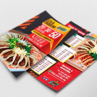 Diseño de Publicidad Restaurante Tampico Sancho Panza - Lilian Feres
