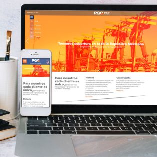 Diseño Web Constructora Lilián Féres Agencia Creativa